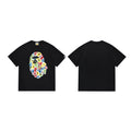 BAPE Ape-Head Playing Card Graphic Short-Sleeve T-Shirt — hero