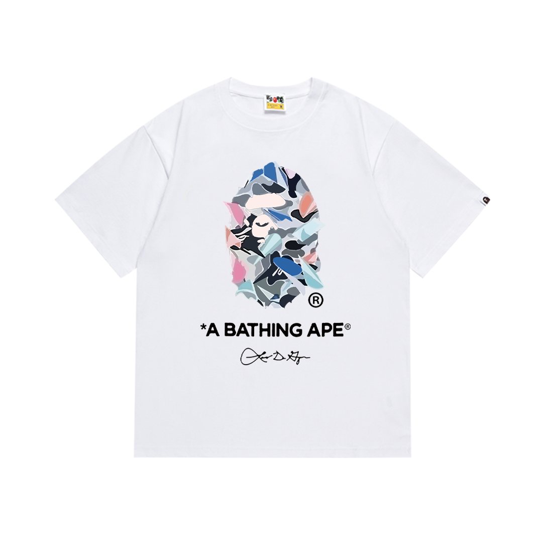 BAPE Camo Ape Head Graphic T-Shirt — front