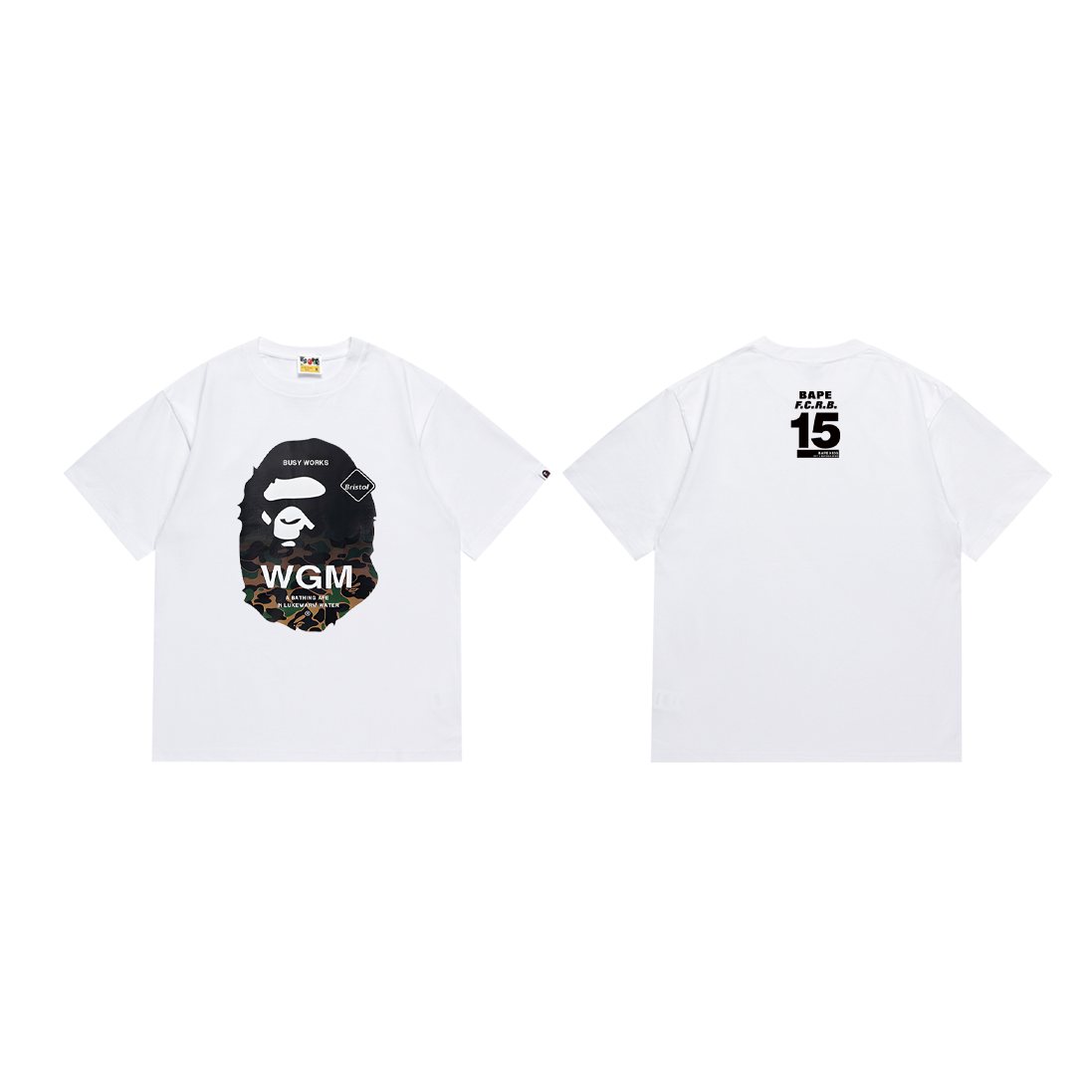BAPE Ape Head Graphic Short-Sleeve T-Shirt — front