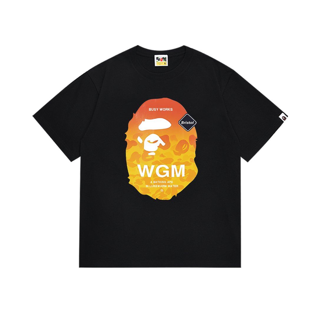 BAPE Ape Head Graphic Short-Sleeve T-Shirt — front
