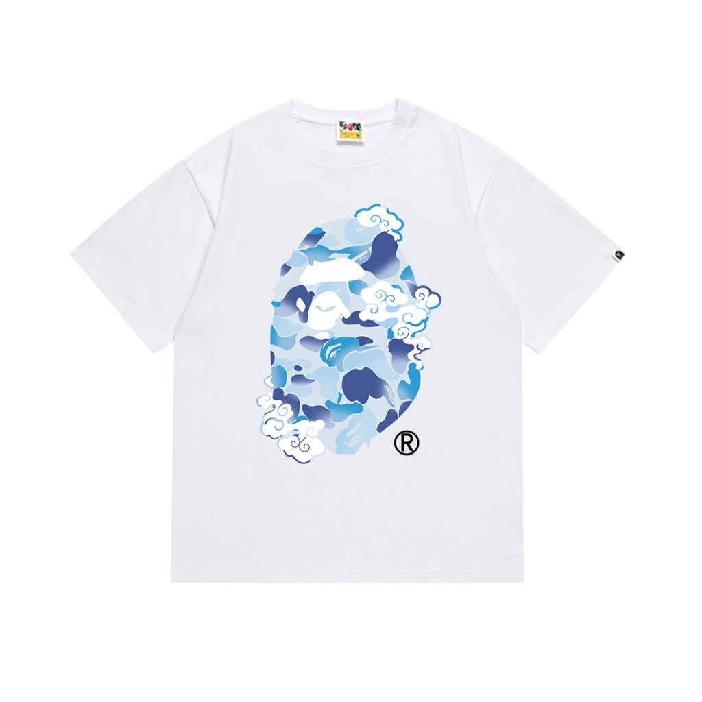BAPE Camo Ape Head Short-Sleeve T-Shirt — front