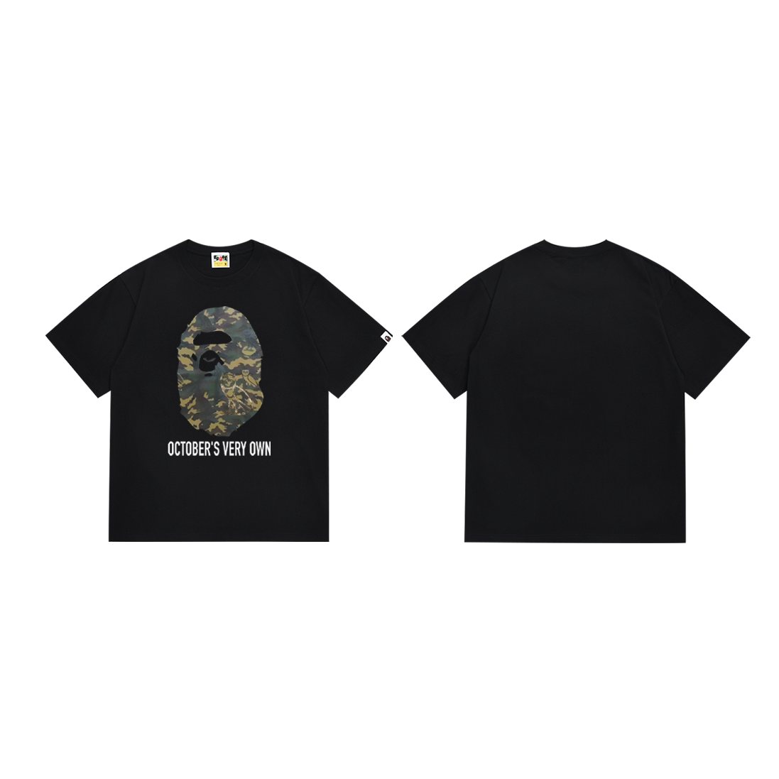 BAPE Camo Ape-Head Graphic T-Shirt — hero