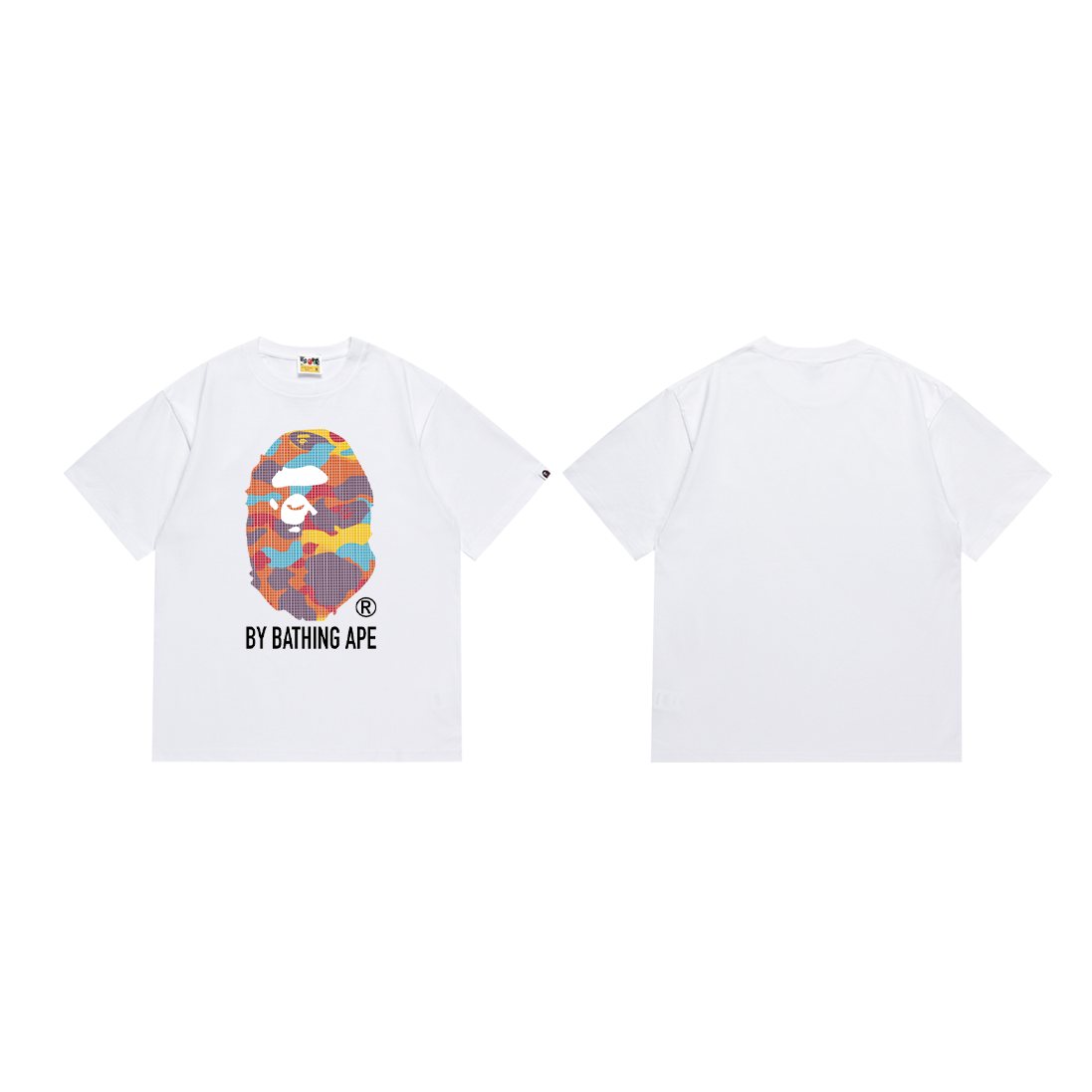 BAPE Ape-Head Graphic Short-Sleeve T-Shirt — front