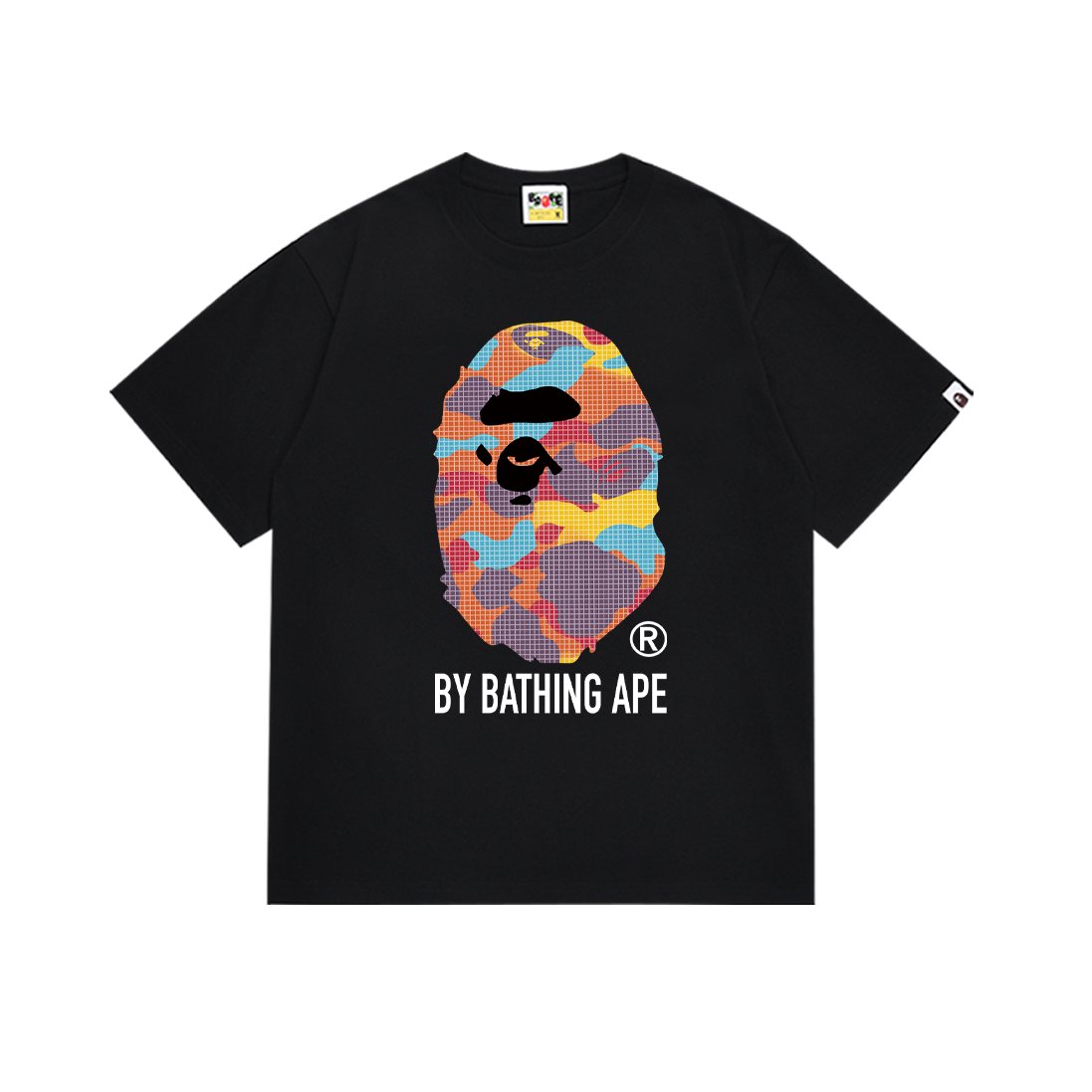 BAPE Ape-Head Graphic Short-Sleeve T-Shirt — front