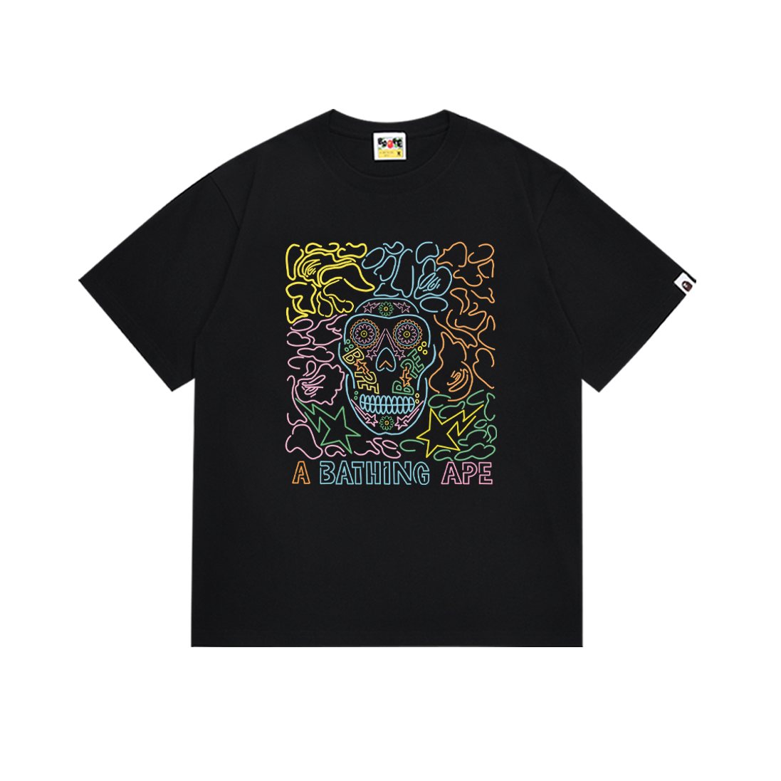 BAPE Skull Graphic Short-Sleeve T-Shirt — hero