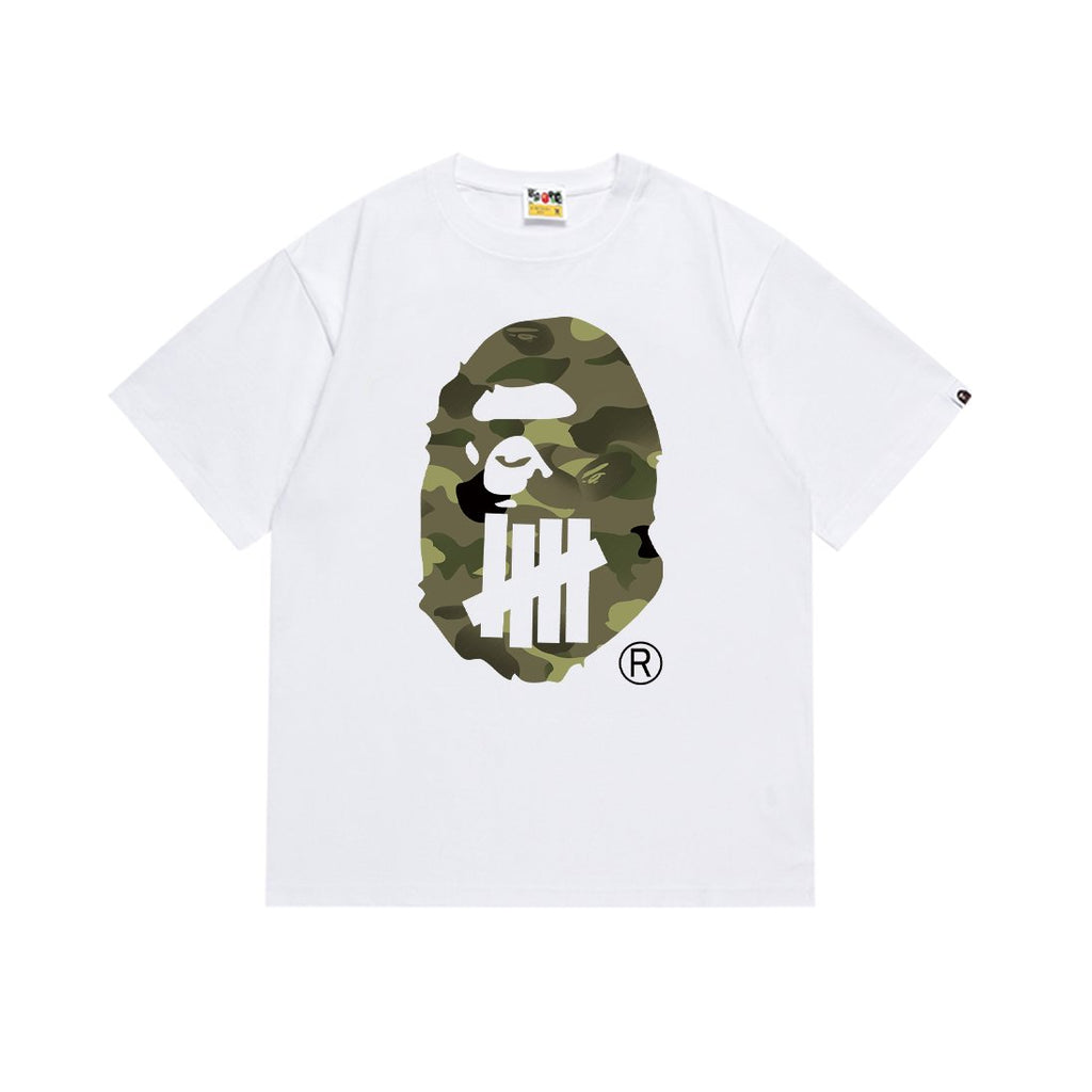 BAPE Camouflage Ape Graphic T-Shirt — front