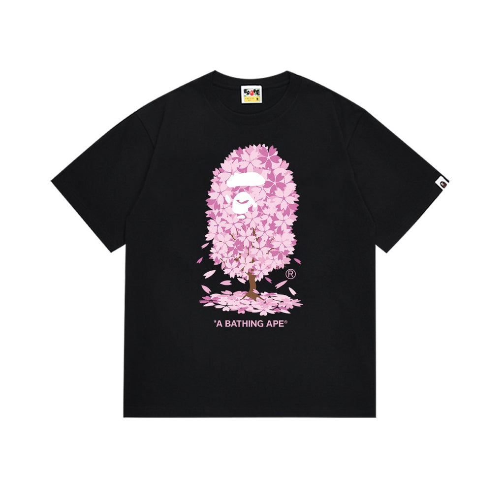 BAPE Pink Graphic Short-Sleeve T-Shirt — hero