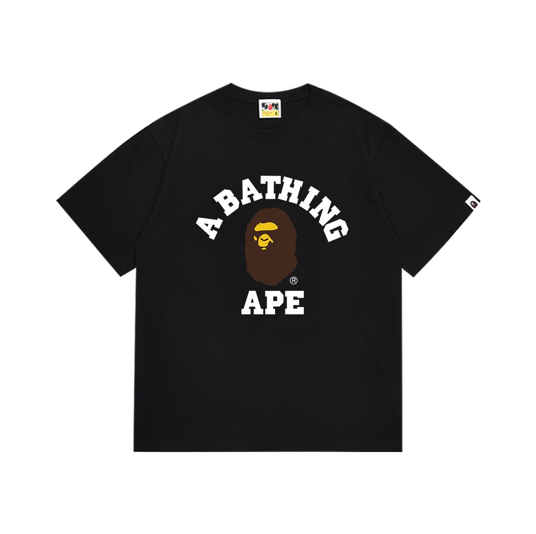 BAPE Ape-Head Wordmark Graphic T-Shirt — hero