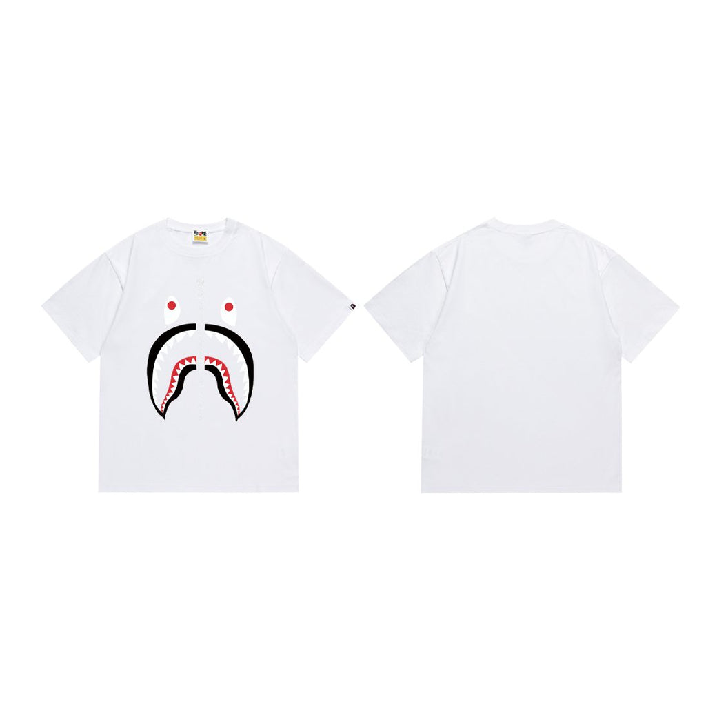 BAPE Shark Zip Graphic T-Shirt — front