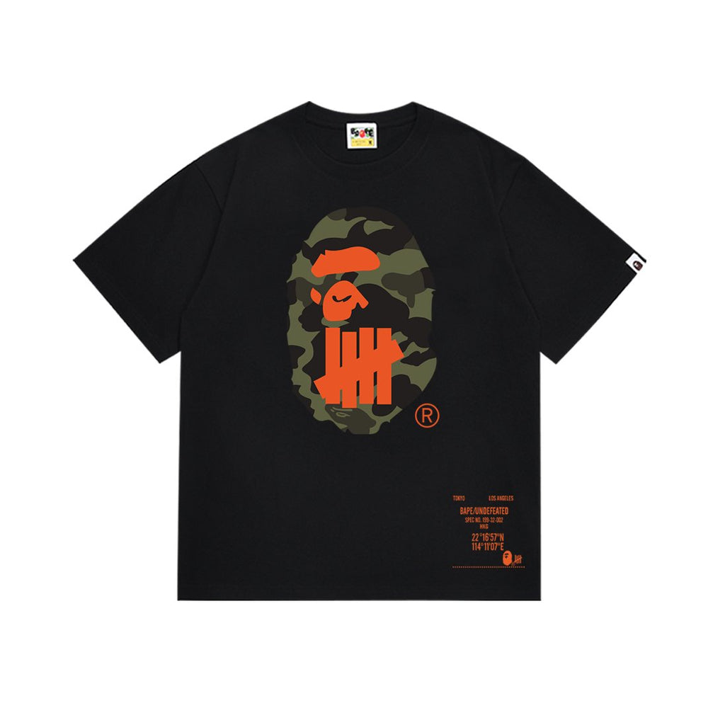 BAPE Camo Front and Back Graphic T-Shirt — front