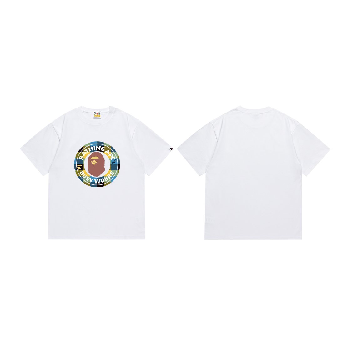 BAPE Busy Works Circle Graphic T-Shirt — comparison
