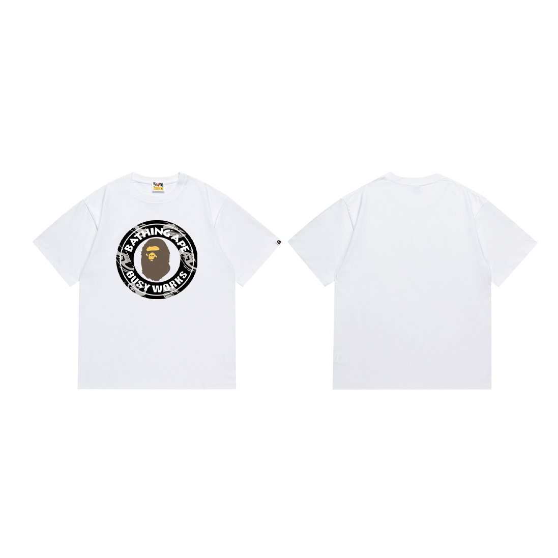 BAPE Ape-Head Circle Graphic T-Shirt — front