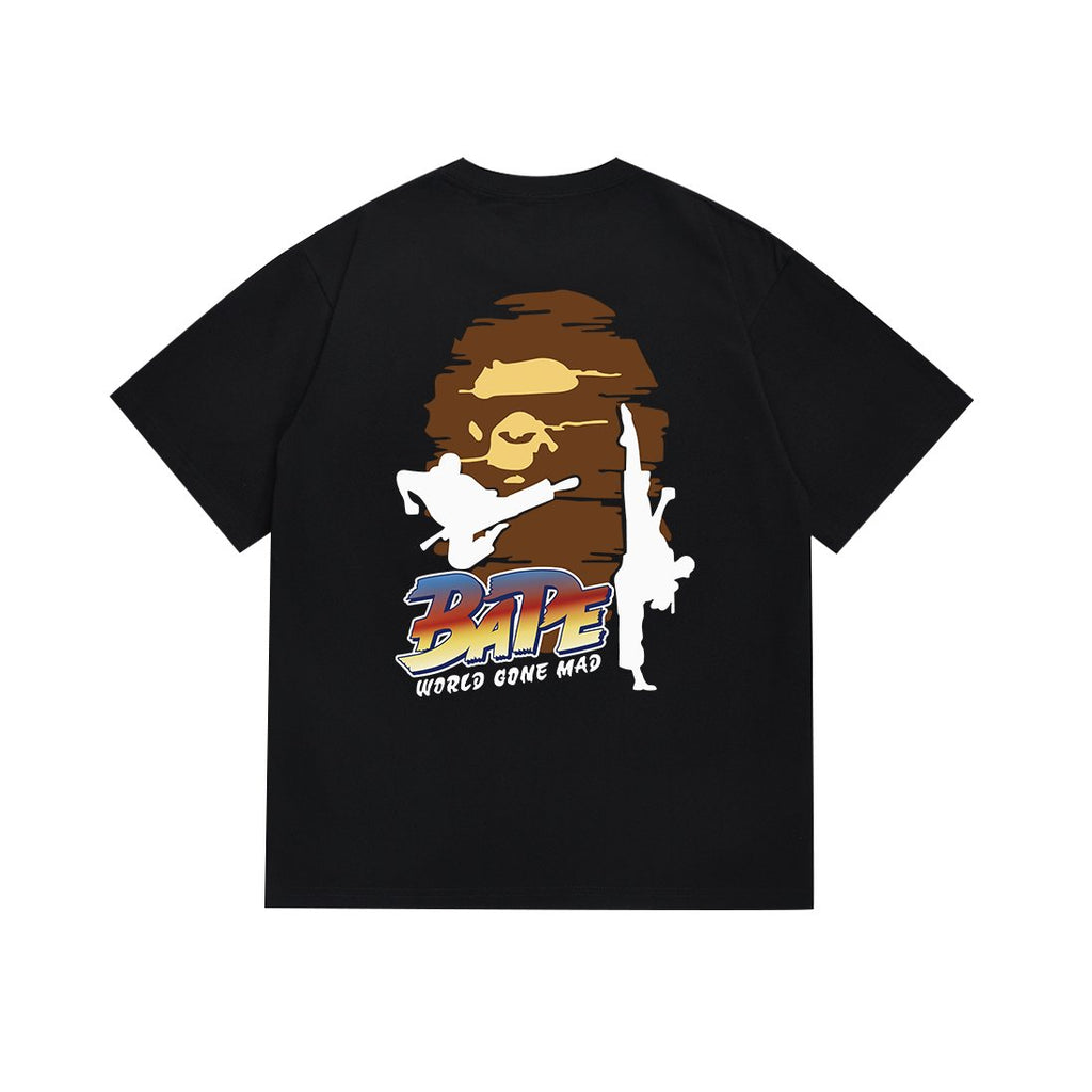 BAPE Ape Back Graphic Short-Sleeve T-Shirt — back