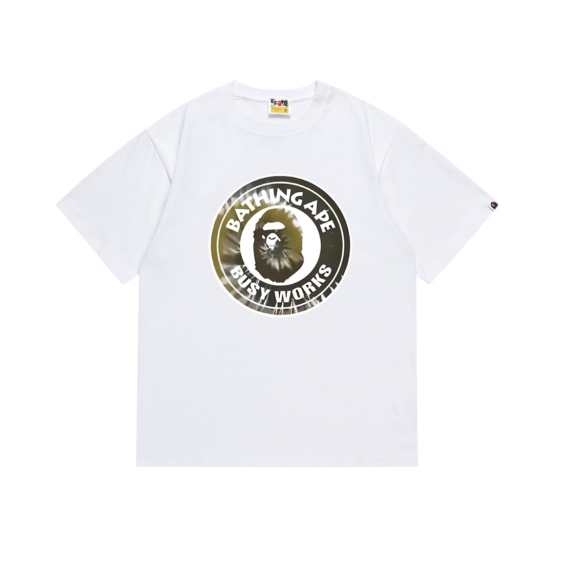 BAPE Busy Works Circle Graphic T-Shirt — front