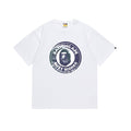 BAPE Busy Works Iridescent Circle Graphic T-Shirt — hero