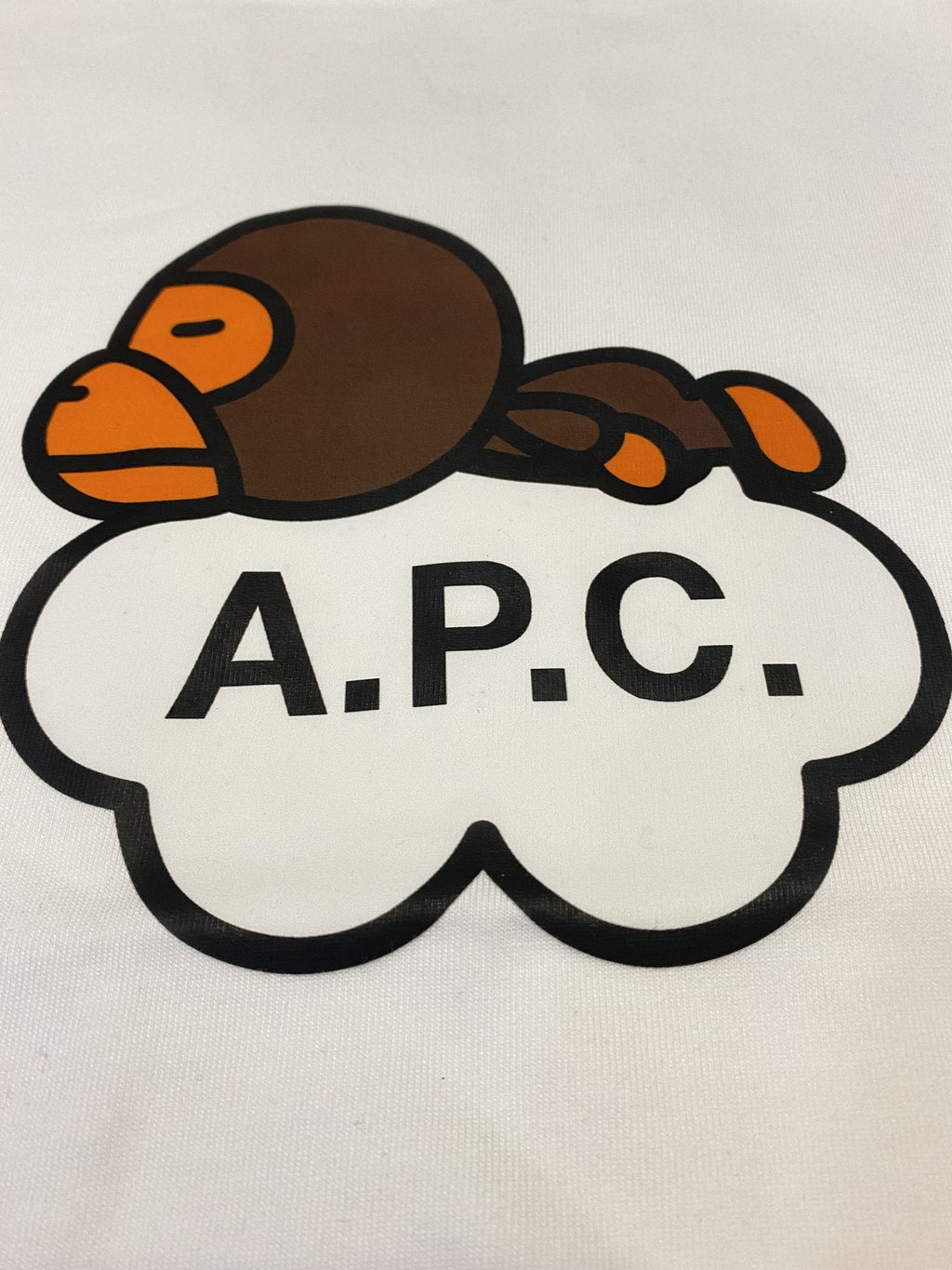 BAPE Ape Cloud Graphic Short-Sleeve T-Shirt — detail
