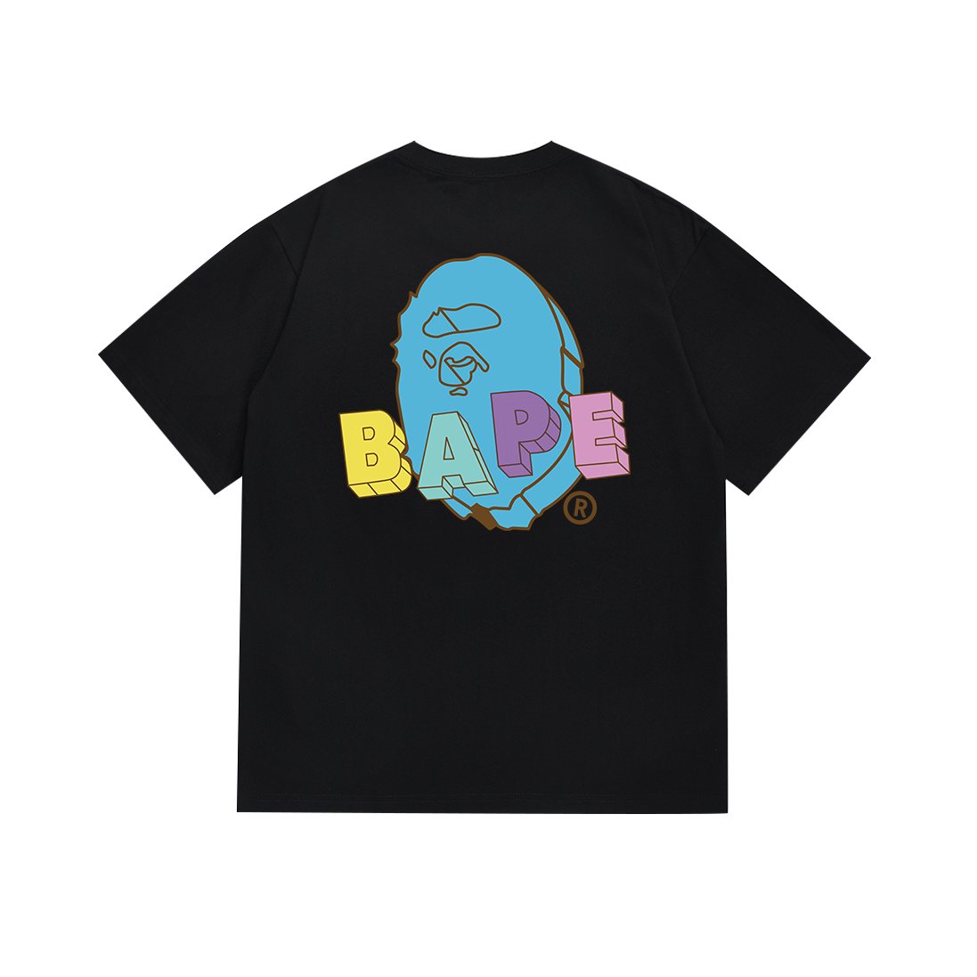 BAPE Popsicle Ape Head Graphic T-Shirt — back
