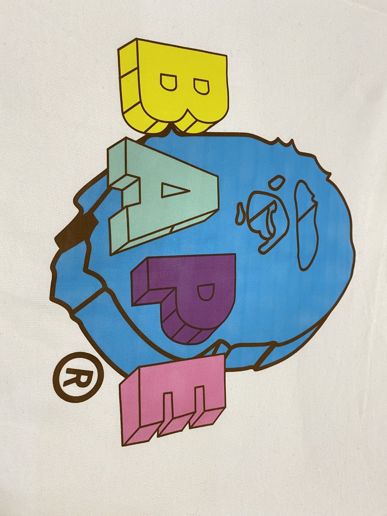 BAPE Popsicle Ape Head Graphic T-Shirt — detail