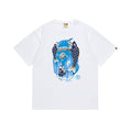 BAPE Fish Waterfall Graphic Short-Sleeve T-Shirt — hero