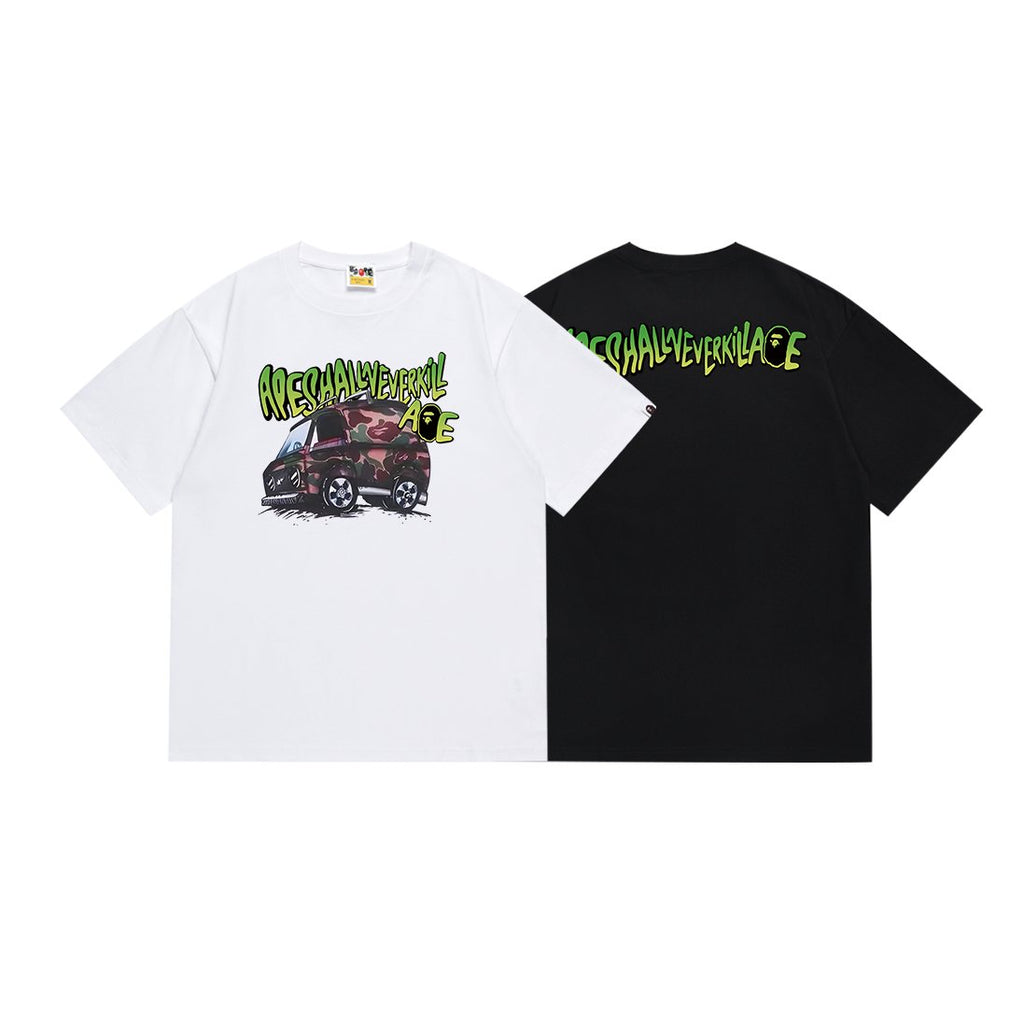BAPE Car Graphic Short-Sleeve T-Shirt — comparison