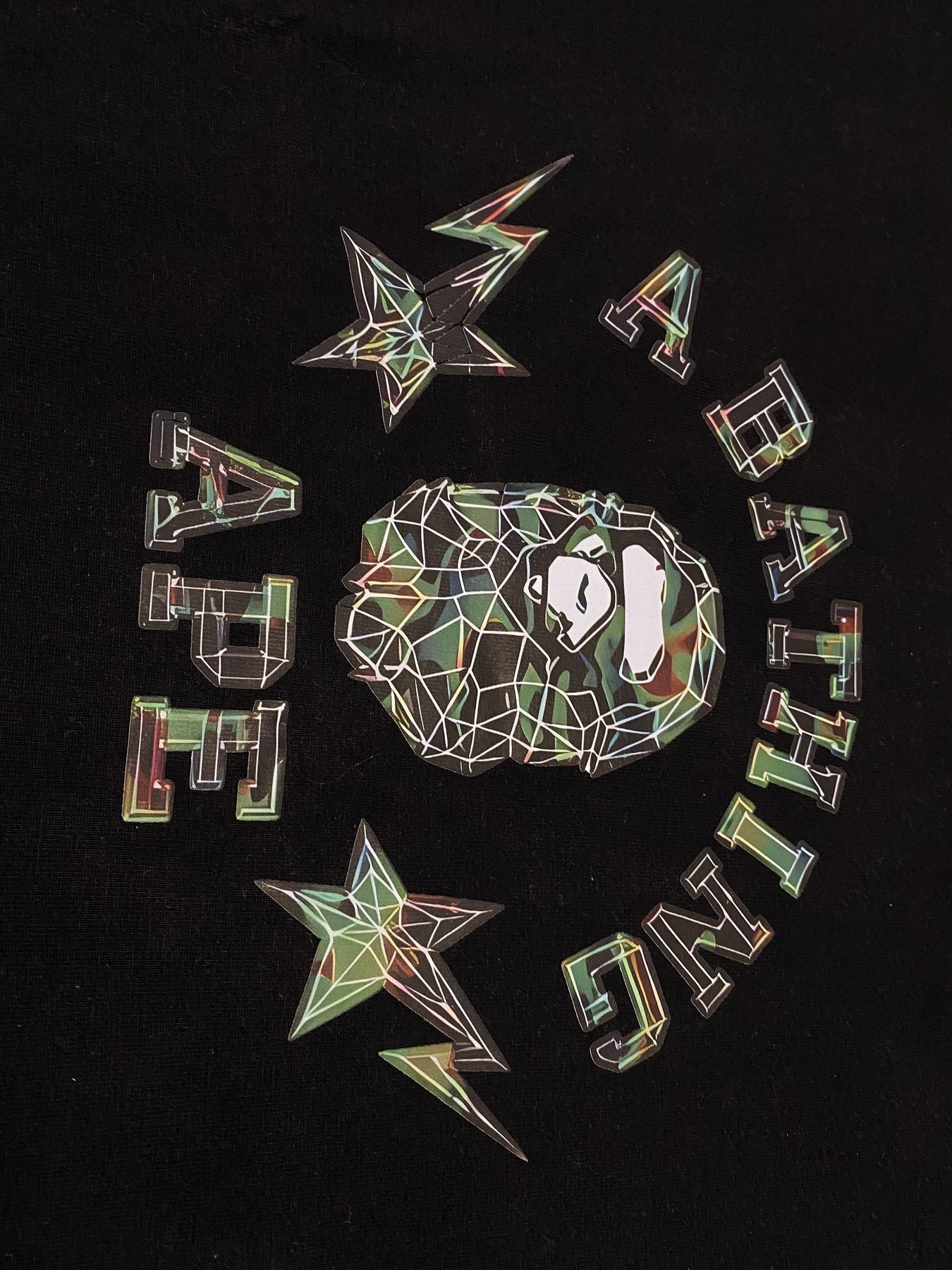 BAPE Front Graphic Short-Sleeve T-Shirt — detail