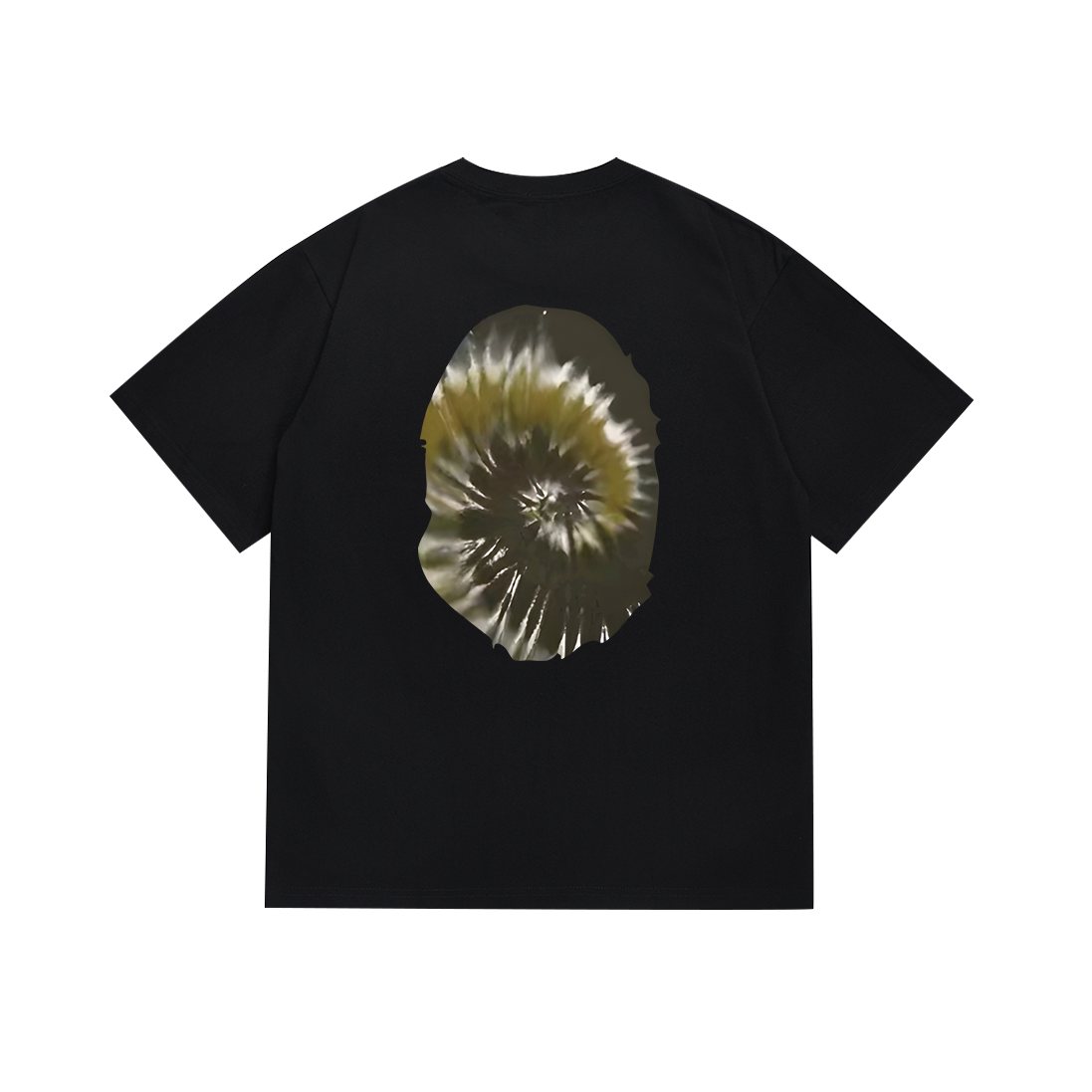BAPE Tie-Dye Ape-Head Graphic T-Shirt — back