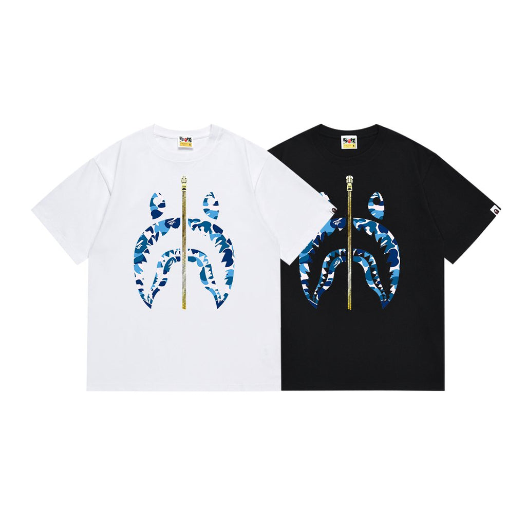 BAPE Blue Camo Head Graphic T-Shirt — comparison