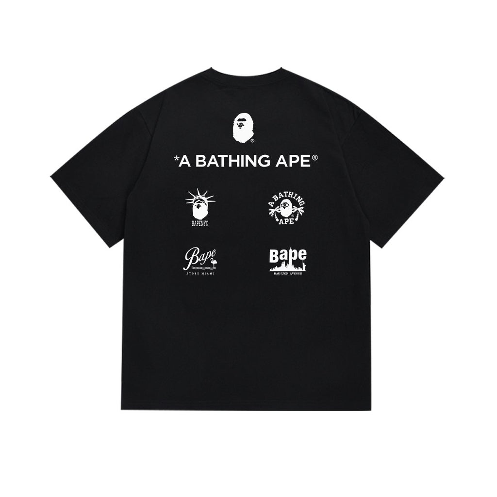 BAPE Front & Back Graphic T-Shirt — back