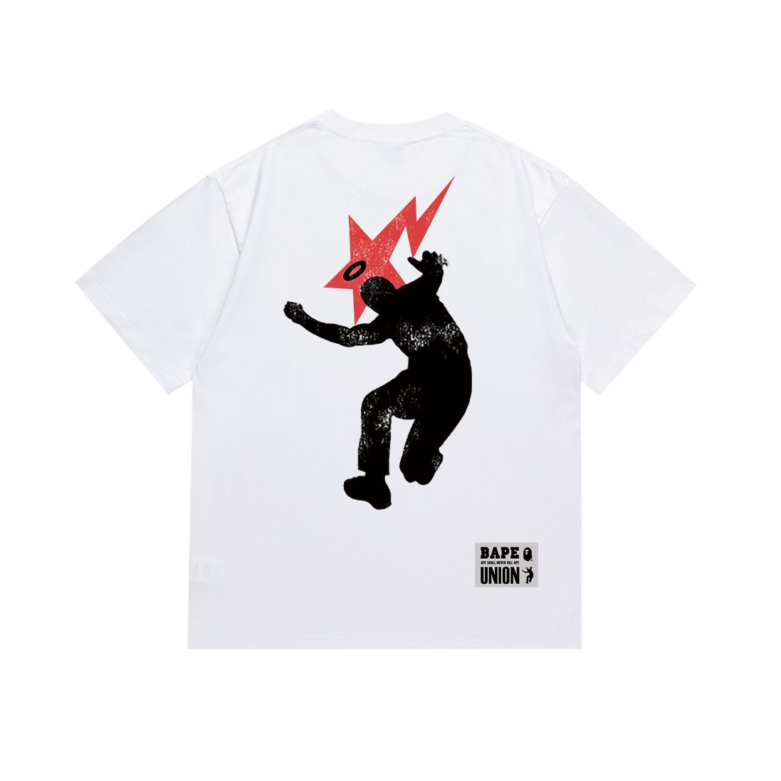 BAPE Front and Back Graphic T-Shirt — back