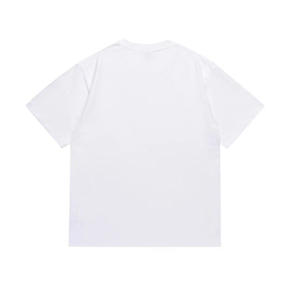 BAPE Green/Yellow Plaid Ape Head Graphic T-Shirt — back
