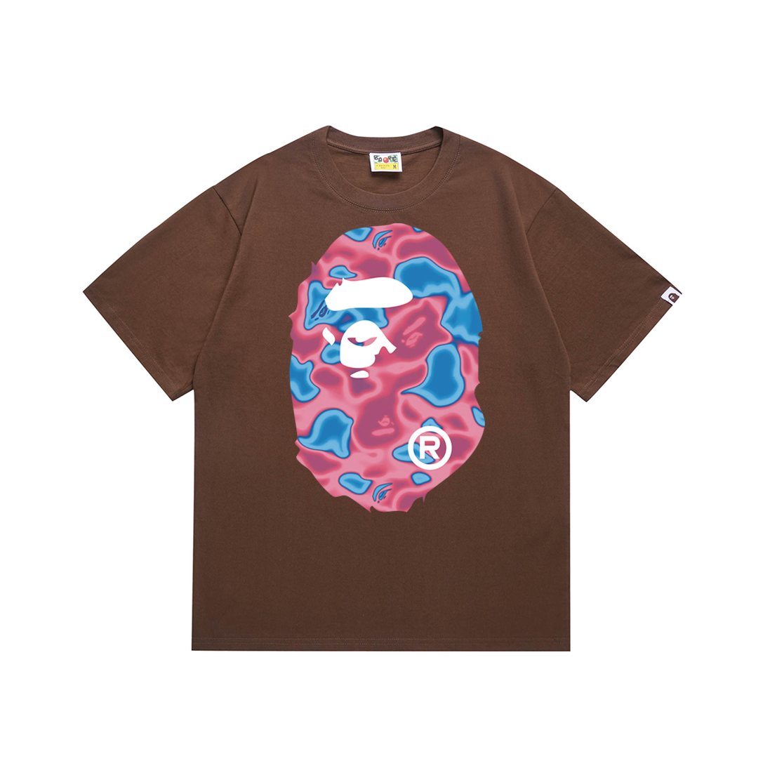 BAPE Camo Ape Head Graphic T-Shirt — front