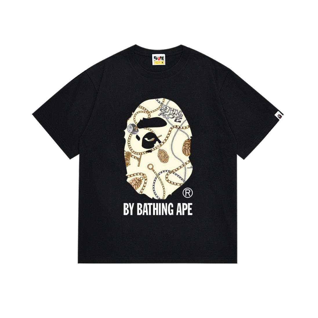 BAPE Ape Head Graphic Short-Sleeve T-Shirt — front