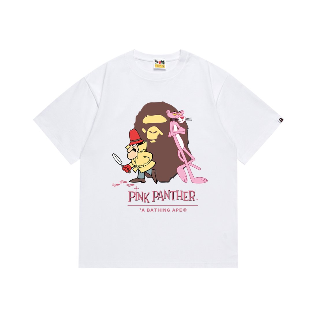 BAPE Pink Panther Graphic T-Shirt — front