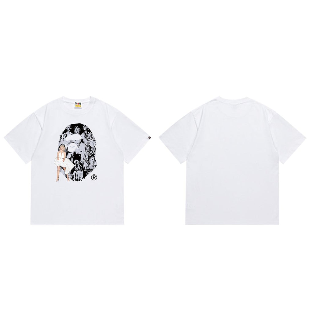 BAPE Collage Graphic Short-Sleeve T-Shirt — front