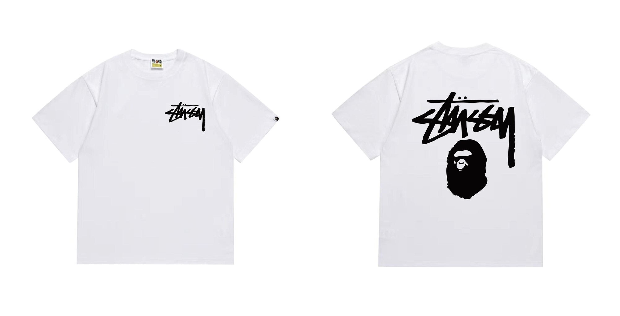 BAPE Ape-Head Back Graphic T-Shirt — front