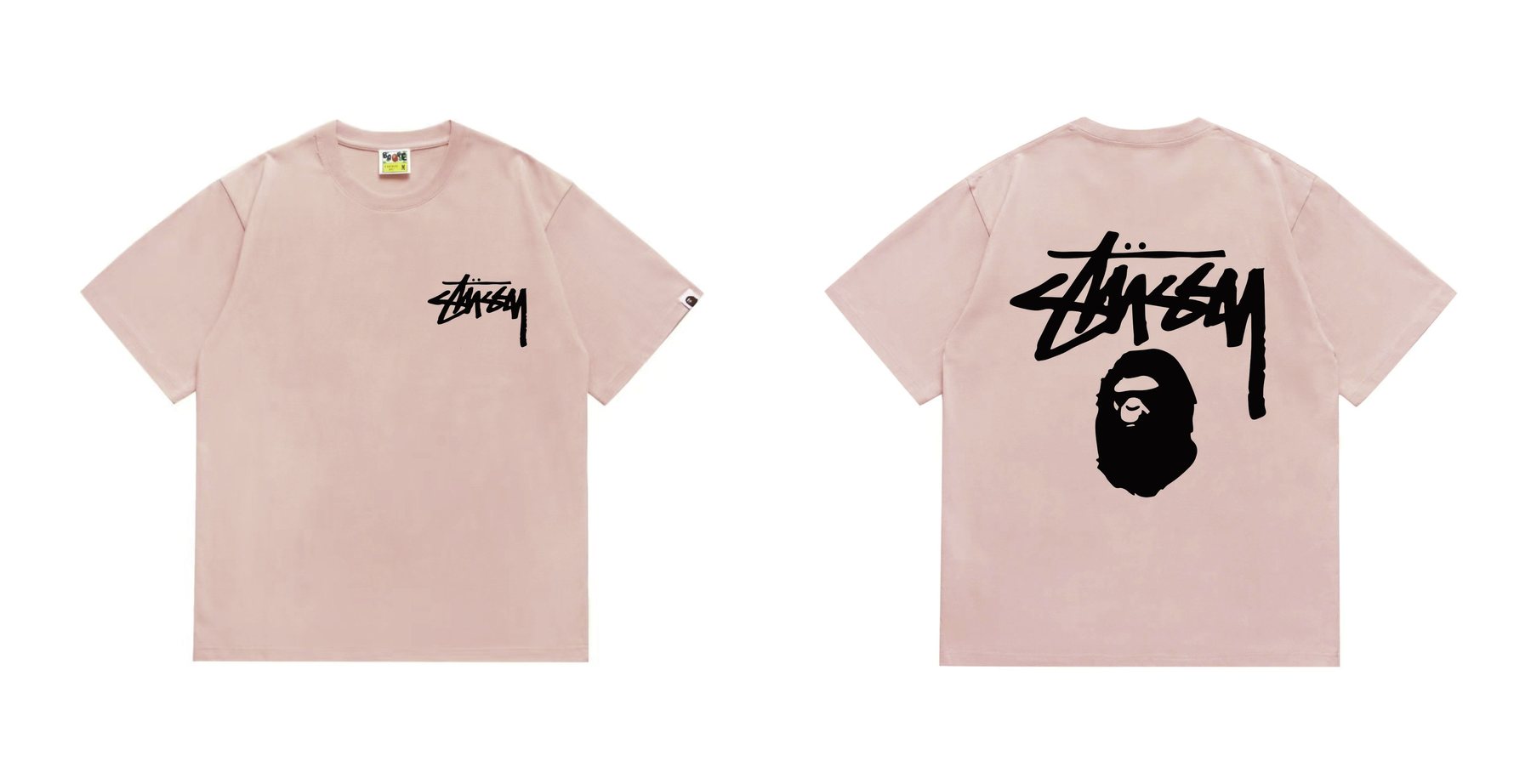 BAPE Ape-Head Back Graphic T-Shirt — front