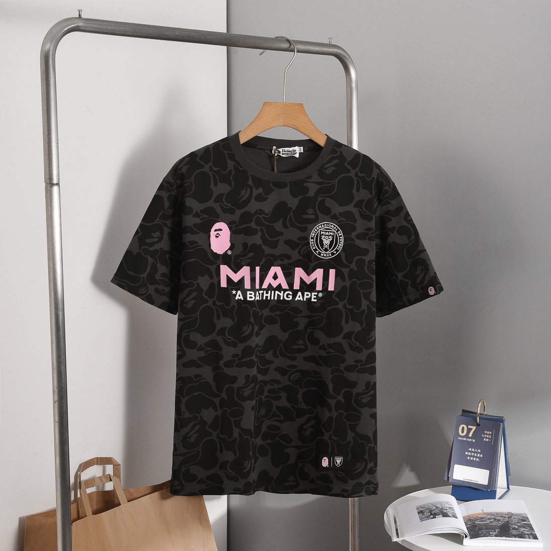 BAPE Miami 93 Camo Graphic T-Shirt — hero