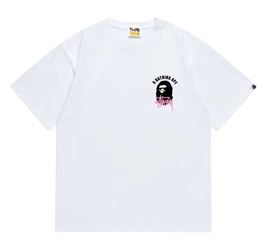 BAPE Black Ape Back Graphic T-Shirt — front