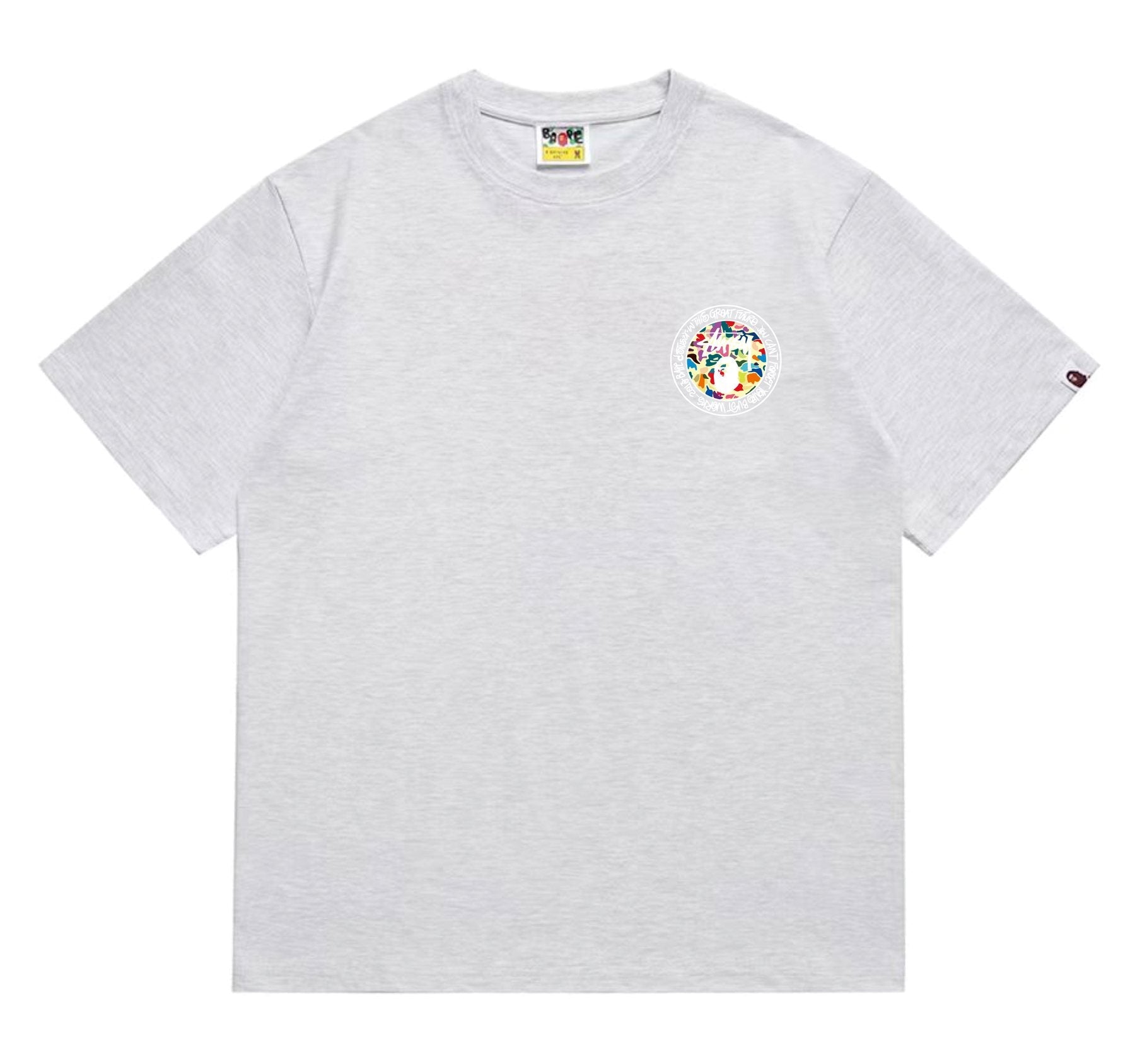 BAPE Circular Wordmark Graphic T-Shirt — front