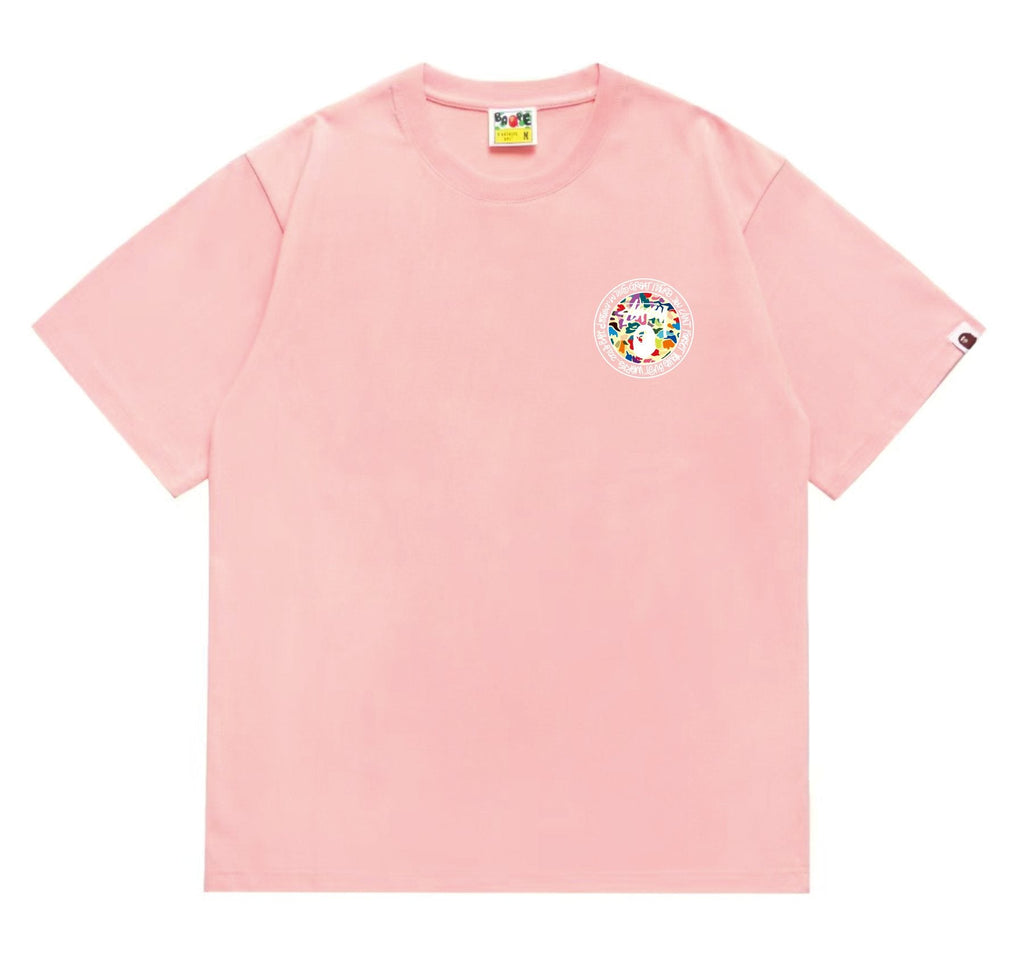 BAPE Circular Wordmark Graphic T-Shirt — front