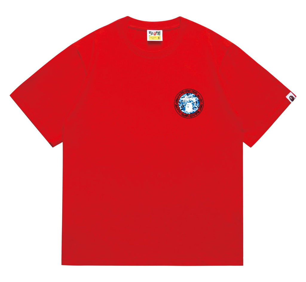 BAPE Circular Camo Back Graphic T-Shirt — front