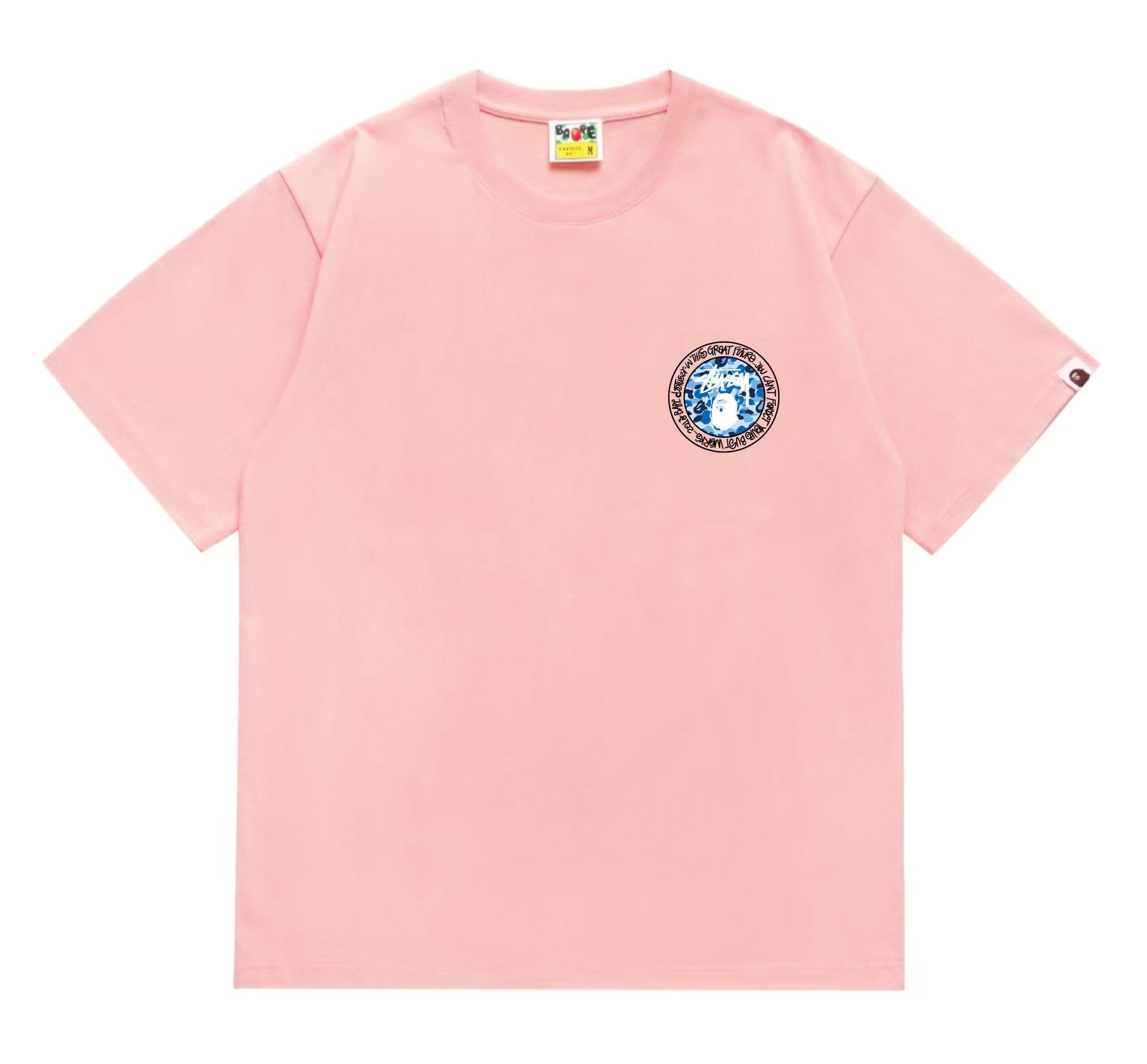 BAPE Circular Camo Back Graphic T-Shirt — front