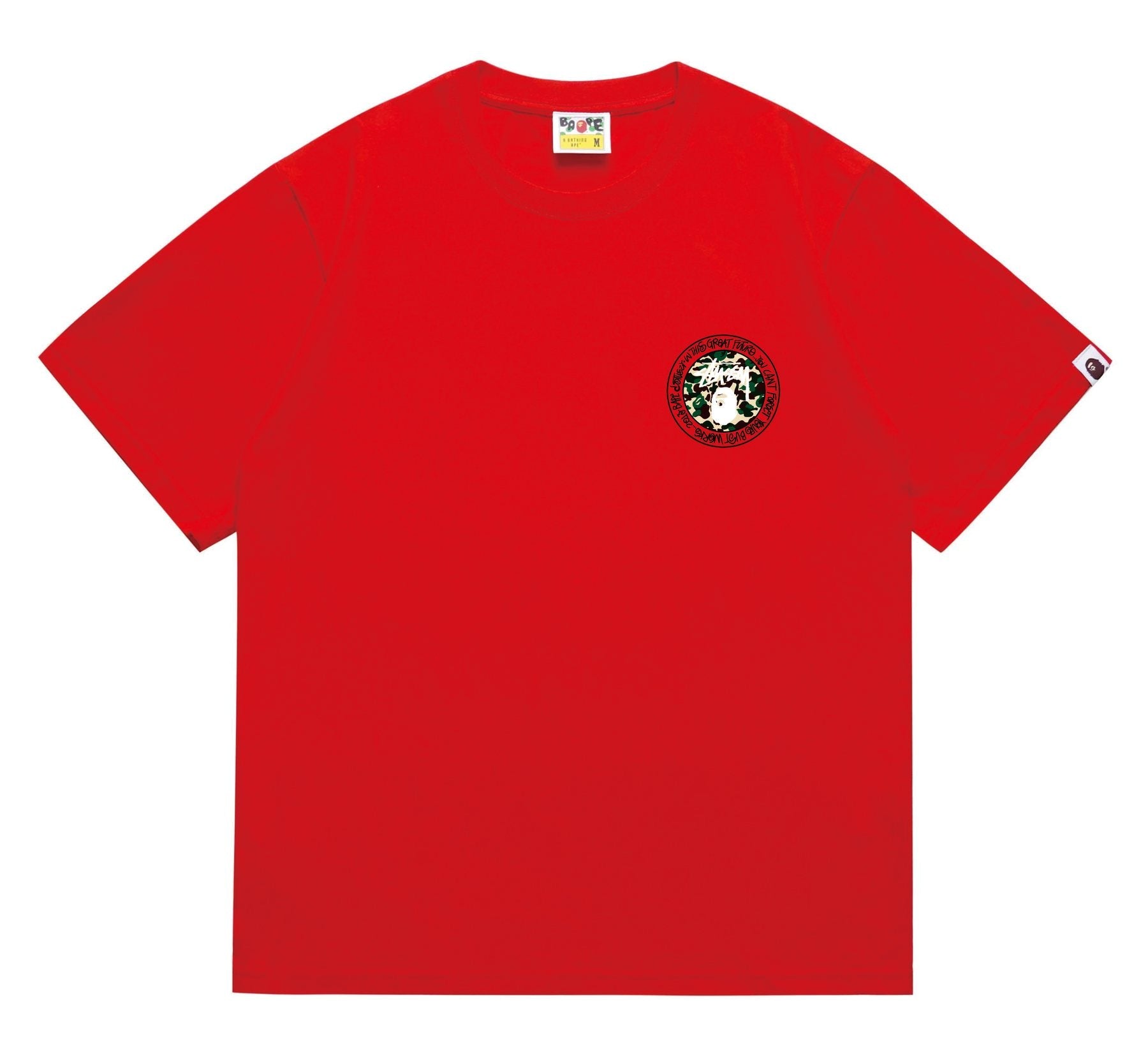 BAPE Circular Camo Graphic T-Shirt — front