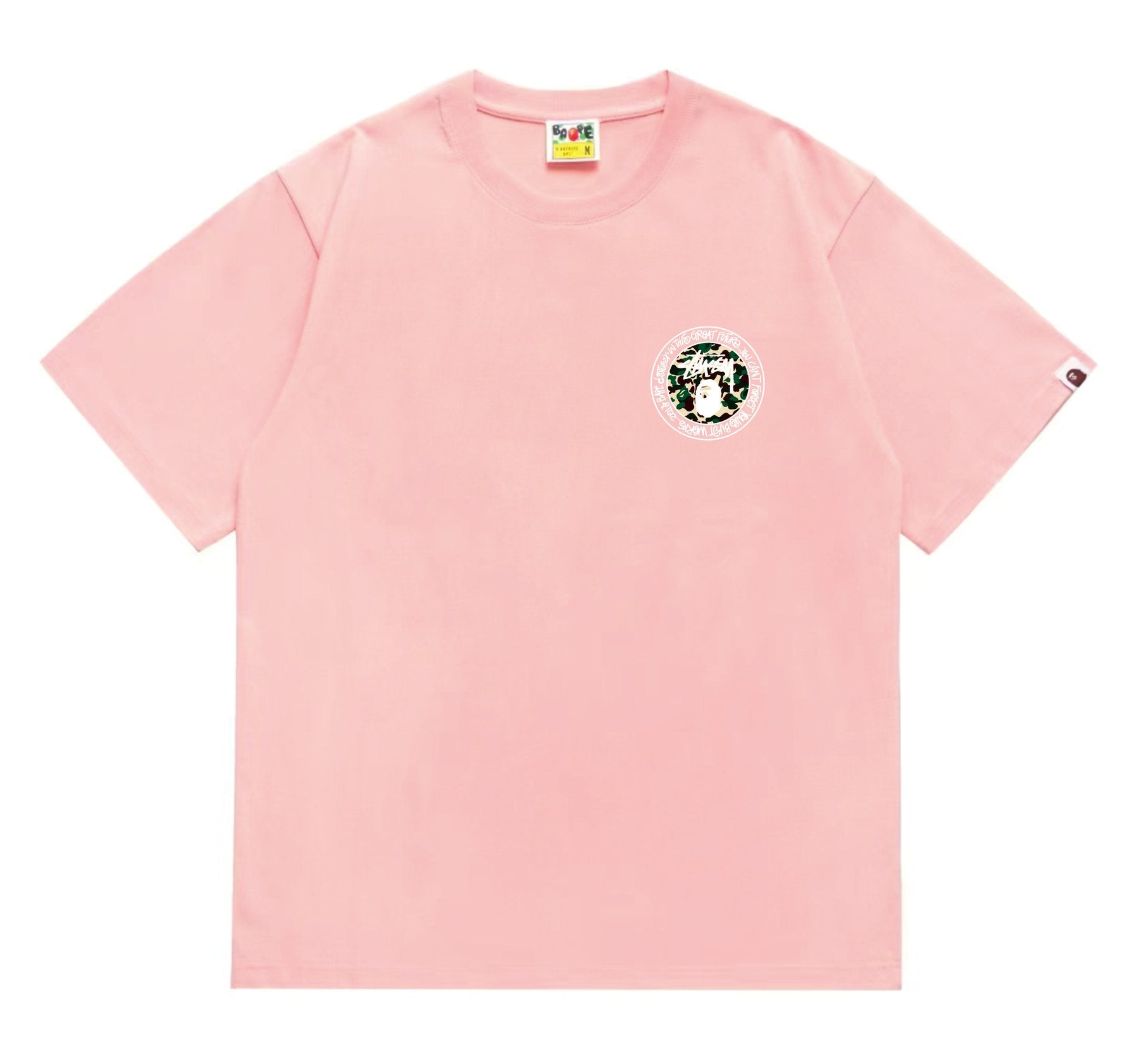 BAPE Circular Camo Ape Graphic T-Shirt — front