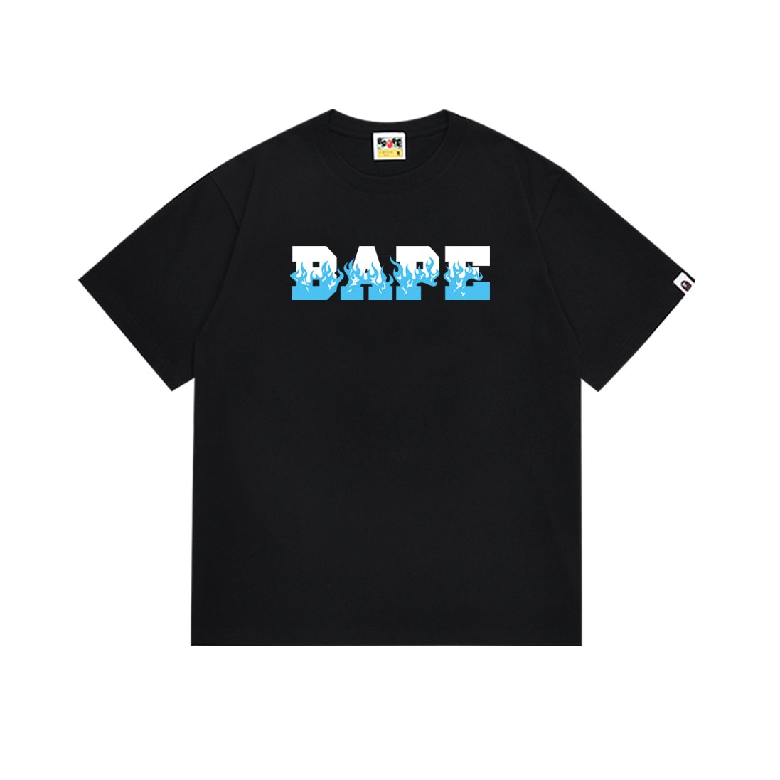 BAPE Blue Camo Graphic T-Shirt — front