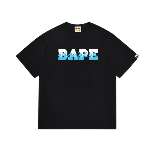 BAPE Blue Camo Graphic T-Shirt — front