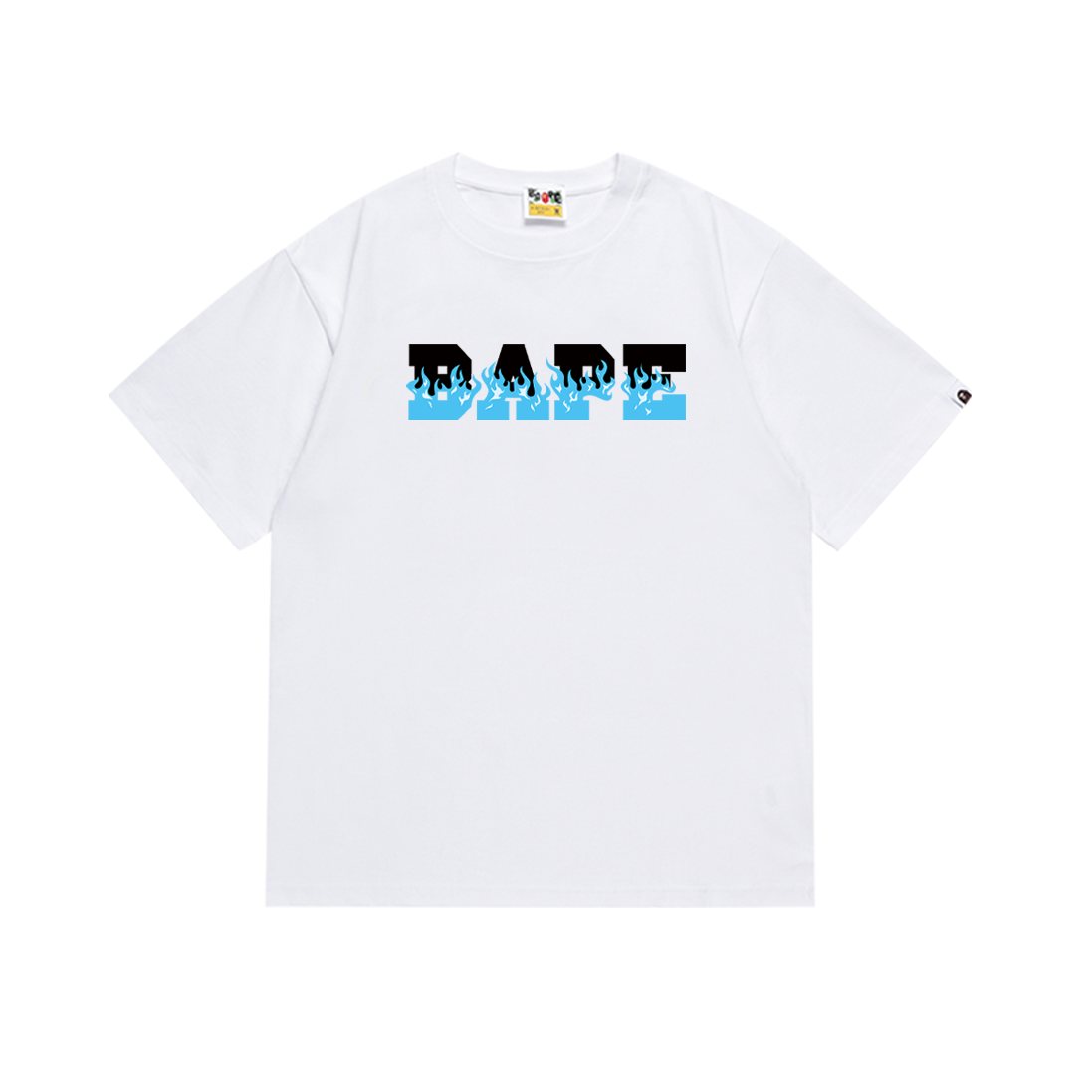 BAPE Blue Camo Graphic T-Shirt — front