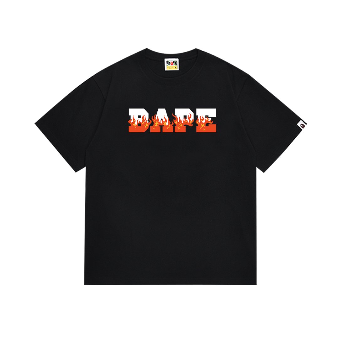 BAPE Orange Camo Graphic T-Shirt — hero