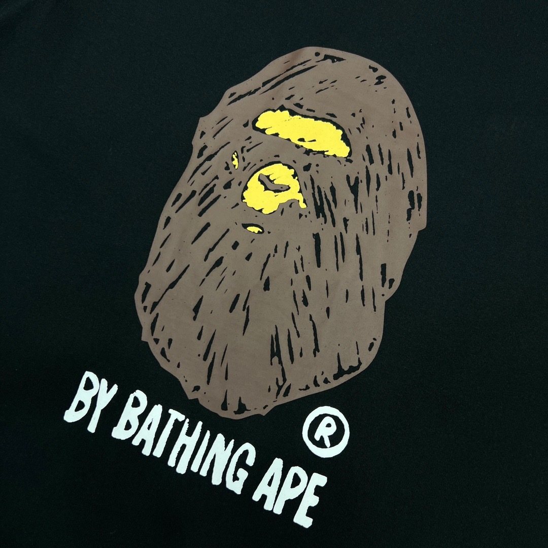 BAPE Ape Face Graphic Short-Sleeve T-Shirt — detail