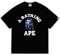 BAPE Blue Camo Ape Head Graphic T-Shirt — front